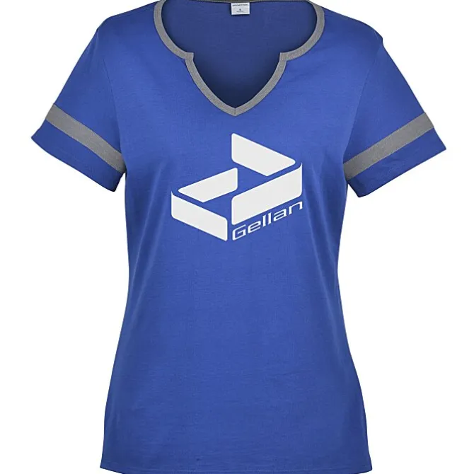 Intermission Notch Neck T-Shirt - Ladies'