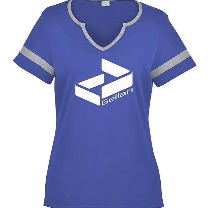 Intermission Notch Neck T-Shirt - Ladies'