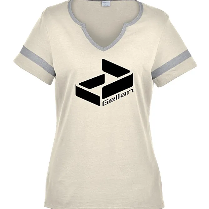 Intermission Notch Neck T-Shirt - Ladies'