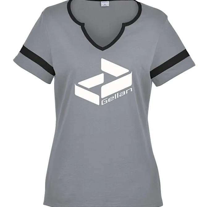 Intermission Notch Neck T-Shirt - Ladies'