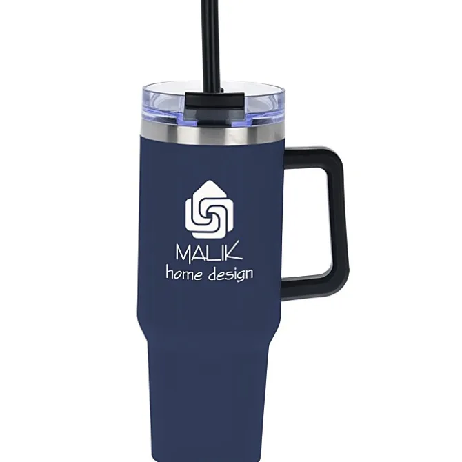 Intrepid Vacuum Mug with Straw - 40 oz