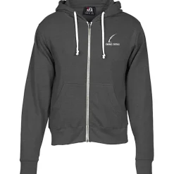 J. America Tri-Blend Full-Zip Hoodie - Screen