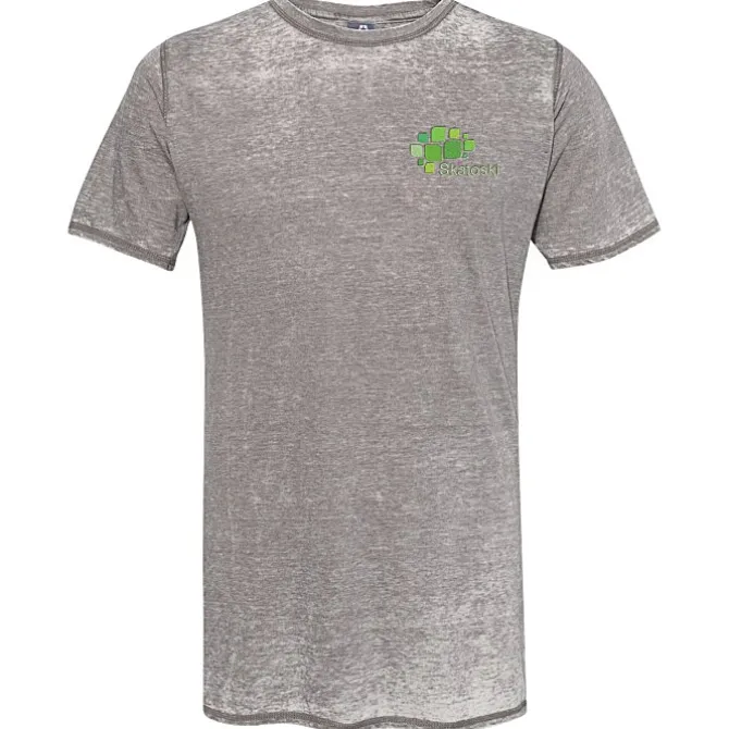 J. America Zen Jersey T-Shirt - Men's - Embroidered