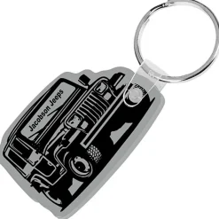 Jeep Soft Keychain - Opaque