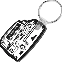 Jeep Soft Keychain - Opaque