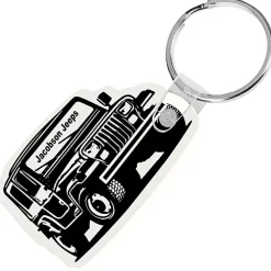 Jeep Soft Keychain - Opaque