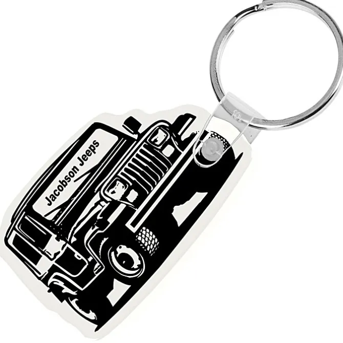 Jeep Soft Keychain - Opaque