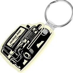 Jeep Soft Keychain - Opaque