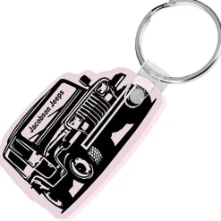 Jeep Soft Keychain - Opaque