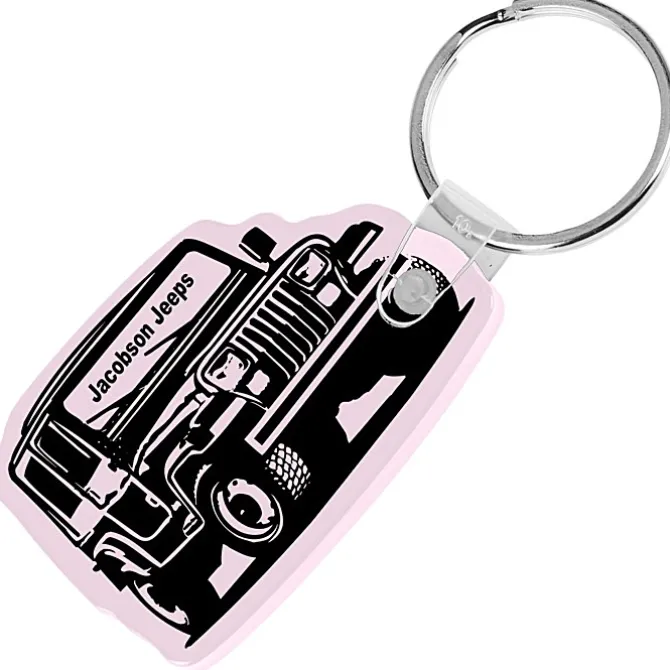 Jeep Soft Keychain - Opaque