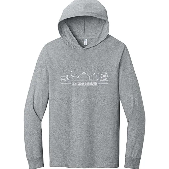 Jerzees Classics Cotton Long Sleeve Hooded T-Shirt - Screen