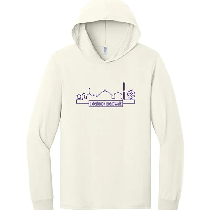 Jerzees Classics Cotton Long Sleeve Hooded T-Shirt - Screen