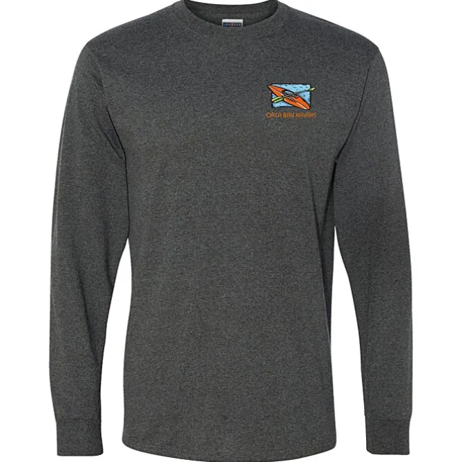 Jerzees Dri-Power 50/50 LS T-Shirt - Embroidered