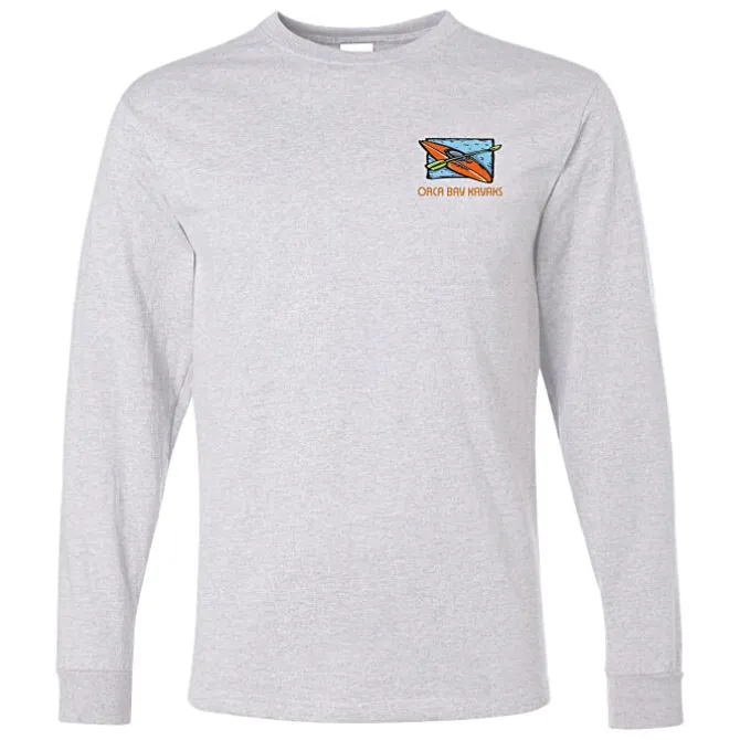 Jerzees Dri-Power 50/50 LS T-Shirt - Embroidered