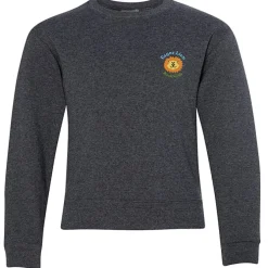 Jerzees NuBlend Crewneck Sweatshirt - Youth - Embroidered