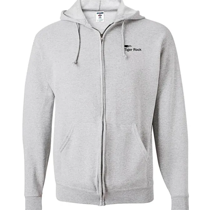 Jerzees NuBlend Full-Zip Hooded Sweatshirt - Screen