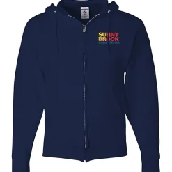 Jerzees NuBlend Full-Zip Hooded Sweatshirt - Embroidered