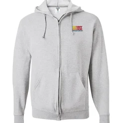 Jerzees NuBlend Full-Zip Hooded Sweatshirt - Embroidered