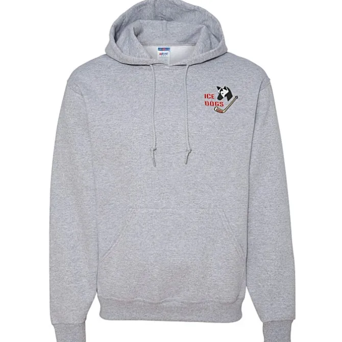 Jerzees NuBlend Hooded Sweatshirt - Embroidered