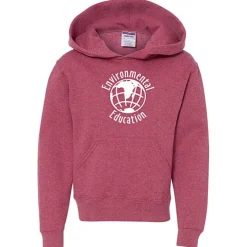 Jerzees NuBlend Hooded Sweatshirt - Youth - Screen