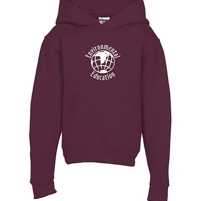 Jerzees NuBlend Hooded Sweatshirt - Youth - Screen