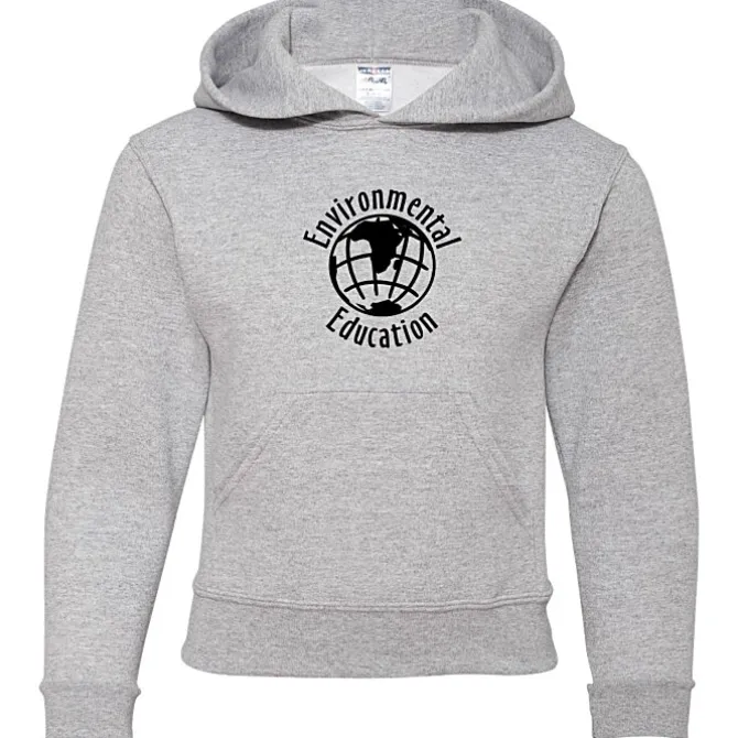 Jerzees NuBlend Hooded Sweatshirt - Youth - Screen