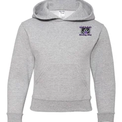 Jerzees Nublend Hooded Sweatshirt - Youth - Embroidered