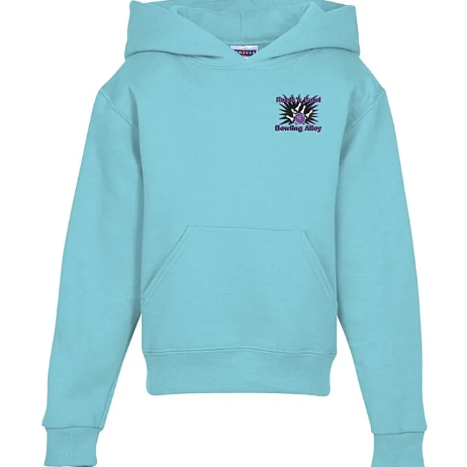 Jerzees Nublend Hooded Sweatshirt - Youth - Embroidered