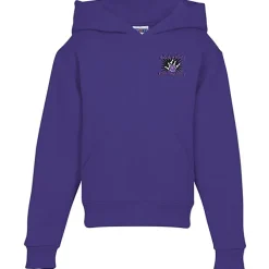 Jerzees Nublend Hooded Sweatshirt - Youth - Embroidered