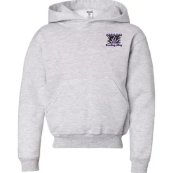Jerzees Nublend Hooded Sweatshirt - Youth - Embroidered