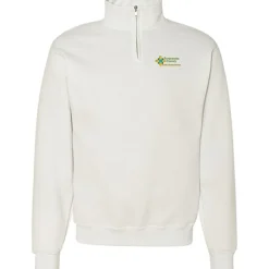 Jerzees NuBlend 1/4-Zip Sweatshirt - Embroidered