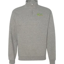 Jerzees NuBlend 1/4-Zip Sweatshirt - Embroidered