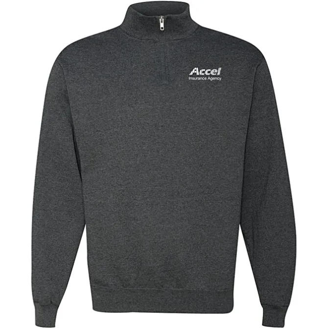 Jerzees NuBlend 1/4-Zip Sweatshirt - Screen
