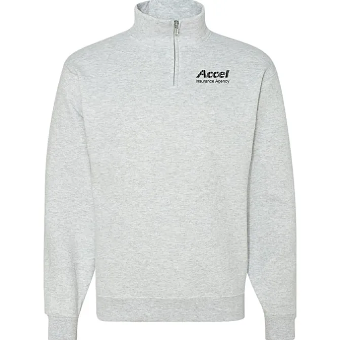 Jerzees NuBlend 1/4-Zip Sweatshirt - Screen