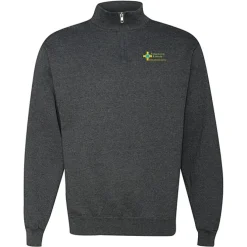 Jerzees NuBlend 1/4-Zip Sweatshirt - Embroidered - 24 hr