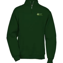 Jerzees NuBlend 1/4-Zip Sweatshirt - Embroidered - 24 hr