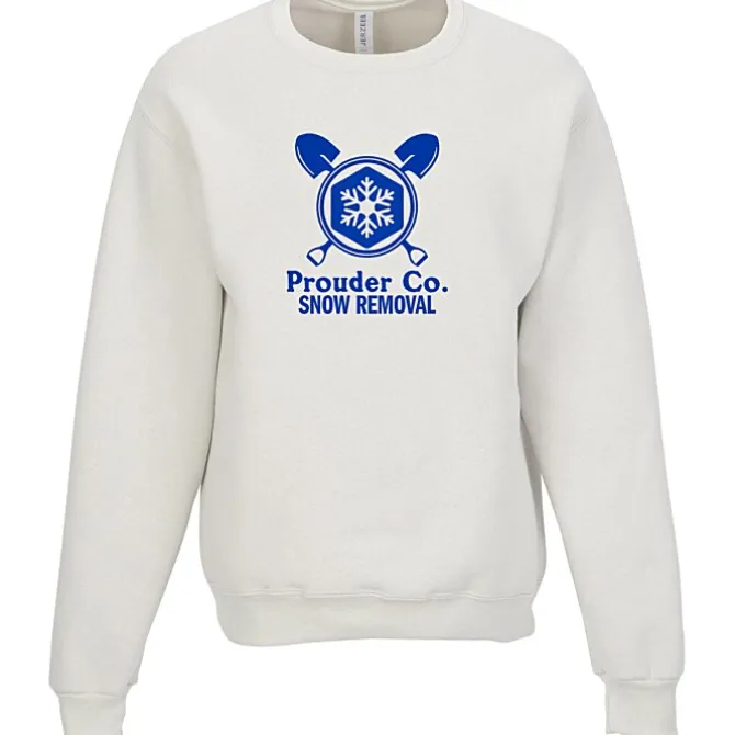 Jerzees Rugged Fleece Crewneck Sweatshirt - Screen