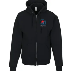 Jerzees Rugged Fleece Full-Zip Hooded Sweatshirt - Full Color