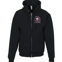 Jerzees Rugged Fleece Full-Zip Hooded Sweatshirt - Screen