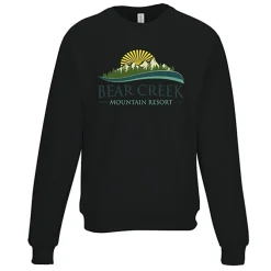 Jerzees Ultimate CVC Crewneck Sweatshirt - Full Color
