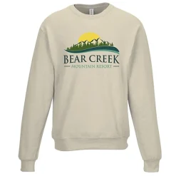 Jerzees Ultimate CVC Crewneck Sweatshirt - Full Color