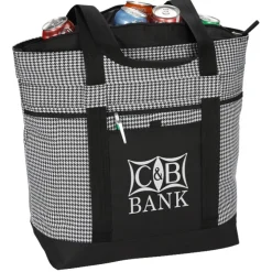 Jumbo Cooler - Houndstooth