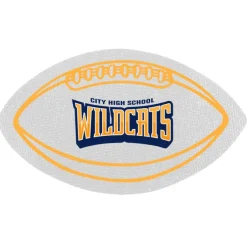 Jumbo Cushioned Jar Opener - Football - Full Color