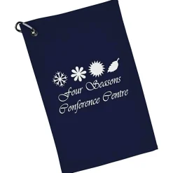 Junior League Golf Towel with Carabiner - Colors