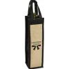 Jute Wine Bottle Gift Tote - 24 hr