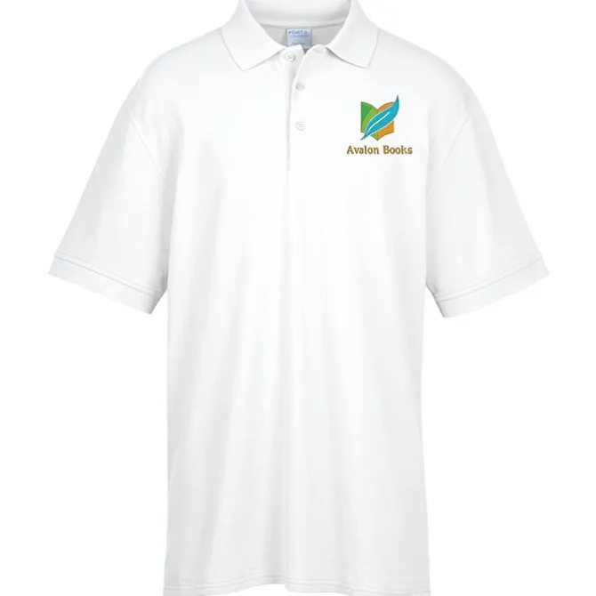 Keynote Ring Spun Cotton Pique Polo - Men's