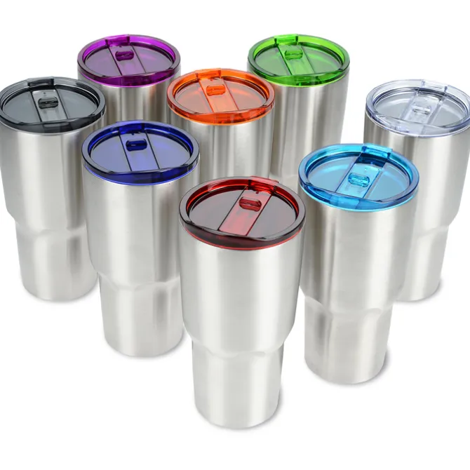 Kong Vacuum Insulated Travel Tumbler - 26 oz. - Stainless Steel - 24 hr