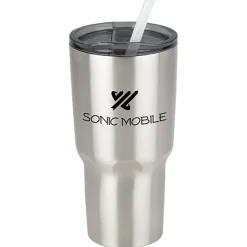 Kong Vacuum Insulated Travel Tumbler - 26 oz. - Stainless Steel - 24 hr