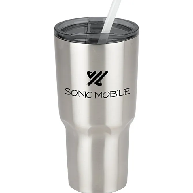 Kong Vacuum Insulated Travel Tumbler - 26 oz. - Stainless Steel - 24 hr