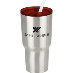 Kong Vacuum Insulated Travel Tumbler - 26 oz. - Stainless Steel - 24 hr